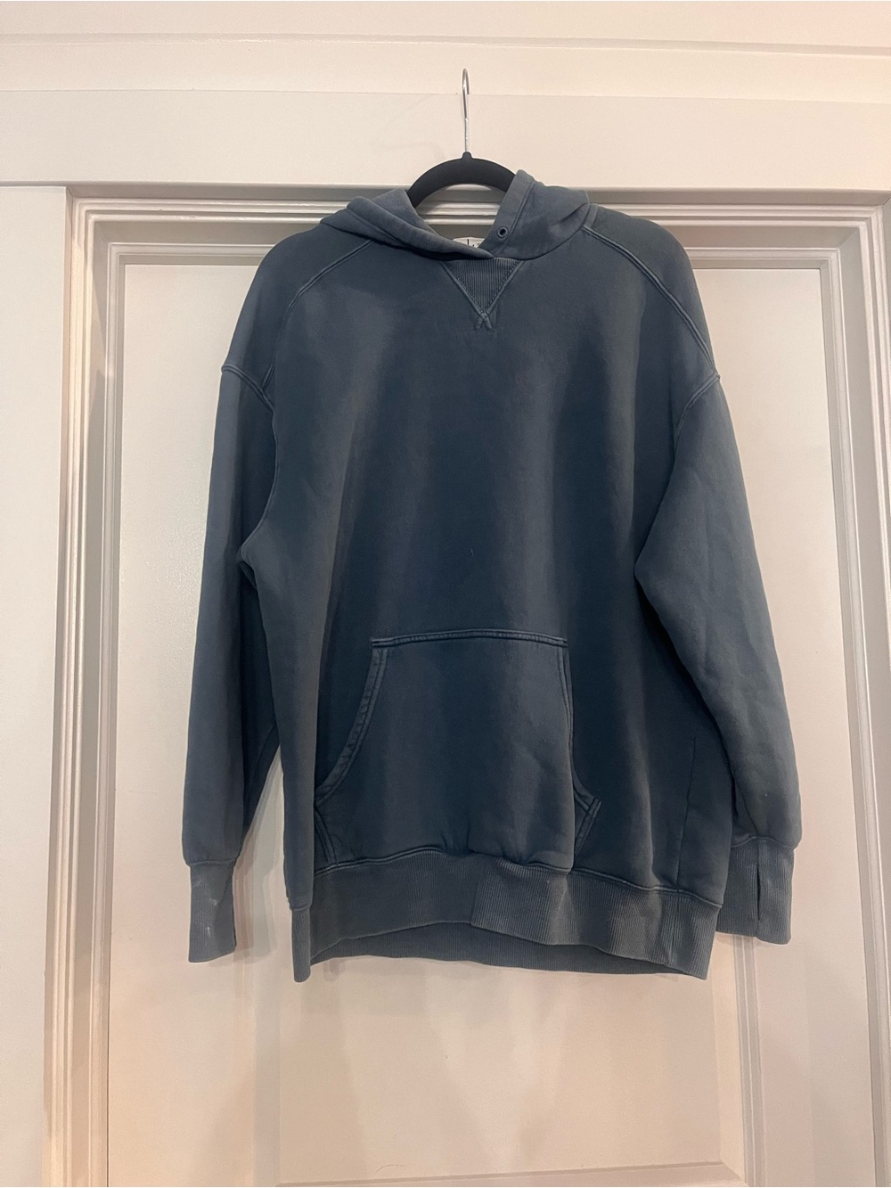 aerie Washed Slate Blue Women's Pullover Hoodie